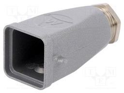 Enclosure: for HDC connectors; size 3; Pitch: 1x screw (21x21mm)
