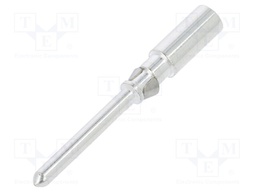 Contact; Size: 1,6mm; male; 2.5mm2; CDM/DDM,HD/HDD; silver plated