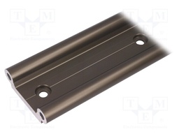 Double rail; aluminium; Ø: 16mm; L: 750mm; W: 60mm; DryLin® W