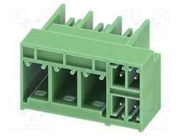 PCB hybrid header, nominal cross section: 6 mm?, color: blac