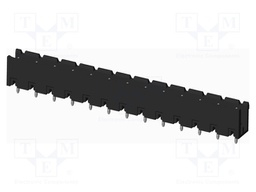 Connector: pluggable terminal block; socket; male; straight; THT