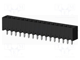 Connector: pluggable terminal block; socket; male; on PCBs
