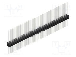 Connector: pin strips; pin header; male; PIN: 30; 1.27mm; THT; 1x30