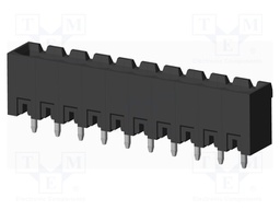 Connector: pluggable terminal block; socket; male; straight; THT