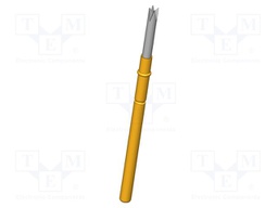 Test needle; Operational spring compression: 4mm; 5A; Ø: 1.3mm
