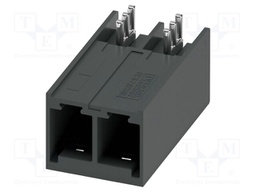 PCB headers, nominal cross section: 6 mm?, color: black, nom