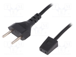 Wire: for fan supplying; Plug: straight; 1.86m