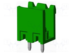 Connector: pluggable terminal block; socket; male; straight; THT