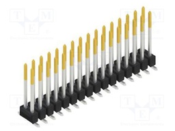 Connector: pin strips; pin header; male; PIN: 32; 2.54mm; SMT; 2x16
