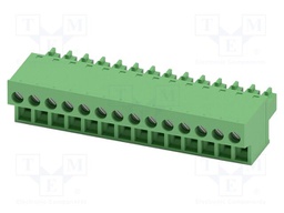 PCB connector, nominal cross section: 1.5 mm?, color: green,