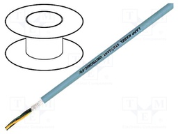 Wire: data transmission; UNITRONIC® FD; 18x0,34mm2; PVC; grey
