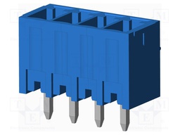 Connector: pluggable terminal block; socket; male; on PCBs