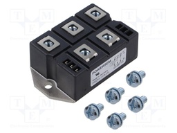 Bridge rectifier: half-controlled; Urmax: 1.4kV; If: 110A; module