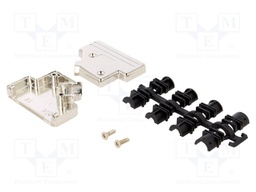 Enclosure: for D-Sub connectors; for cable-cable connections