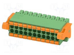 Plug, nominal current: 8 A, rated voltage (III/2): 160 V, nu