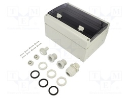 Enclosure: for modular components; X: 150mm; Y: 212mm; Z: 110mm