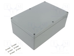 Enclosure: multipurpose; X: 160mm; Y: 240mm; Z: 90mm; ABS; dark grey