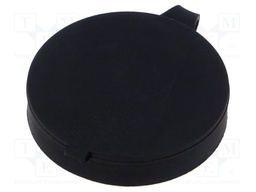 Protection cover; for panel mounting,rear side nut; 1÷10mm