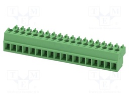 PCB connector, nominal cross section: 1.5 mm?, color: green,