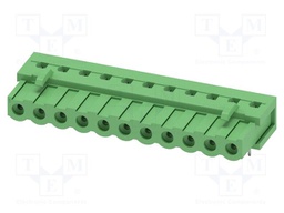 PCB headers, nominal cross section: 2.5 mm?, color: green, n