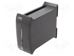Enclosure: for DIN rail mounting; ABS