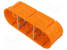 Enclosure: junction box; X: 71mm; Y: 63mm; Z: 213mm; MULTIWALL
