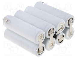 Re-battery: Ni-Cd; Radmor31710; 9.6V; 940mAh; Cells quantity: 8