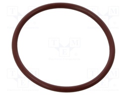 O-ring gasket; FPM; D: 1.5mm; Øint: 25mm; brown; -20÷200°C