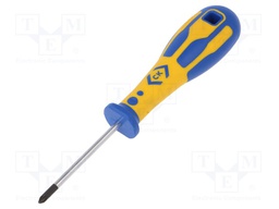 Screwdriver; Pozidriv®; Size: PZ0; Series: Dextro
