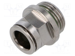 Push-in fitting; straight; G 1/2"; outside; -0.95÷20bar