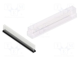 Connector: pin strips; pin header; male; PIN: 60; 2.54mm; SMT; 2x30