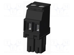 Connector: pluggable terminal block; plug; female; angled 90°