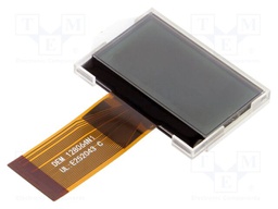 Display: LCD; graphical; 128x64; FSTN Positive; 52.5x32.7x5.3mm