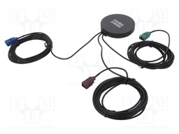 Antenna; GSM,LTE; -2.7dBi,-0.5dBi,0dBi,3dBi; linear; Fakra; 3m