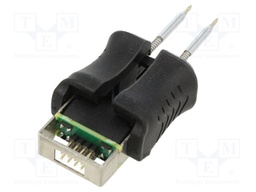 Tip; chisel; 1.3x0.4mm; for hot microtweezers; WEL.WTMT