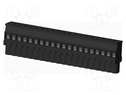 Connector: pluggable terminal block; plug; female; angled 90°