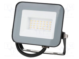Lamp: LED flood light; 20W; 230VAC; white cold; 115°; 6500K; 25000h