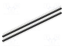 Connector: pin strips; pin header; male; PIN: 42; 2mm; THT; 1x42