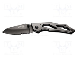 Knife; 167mm; locked blade; folding