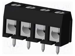 Connector: PCB terminal block; terminal; Plating: tinned; on PCBs