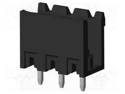 Connector: pluggable terminal block; socket; male; on PCBs