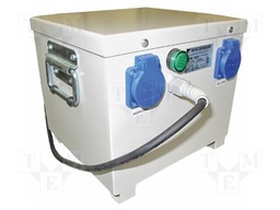 Transformer: safety; 3.2kVA; 230VAC; 230V; IP44; Ins.class: II; 42kg
