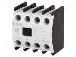Auxiliary contacts; Leads: screw terminals; Mounting: front