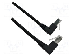 Patch cord; F/UTP; Cat: 6; stranded; Cu; 25m; LSZH; black; 26/7AWG