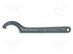 Wrench; hook; Chrom-vanadium steel; 110mm; Plating: phosphated