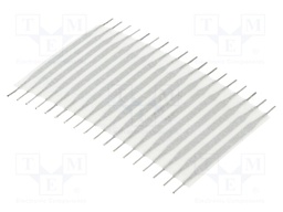 Connector: jumper cable; Cable ph: 2.54mm; L: 25.4mm; straight