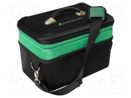 Carrying case; Equipment: carrying strap