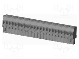 Connector: pluggable terminal block; plug; female; angled 90°