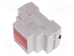 Ammeter; digital,mounting; 0÷50A; Meas.accur: ±1%; 3-digit LED