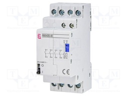 Contactor: 4-pole installation; 25A; 230VAC; NO x4; RBS